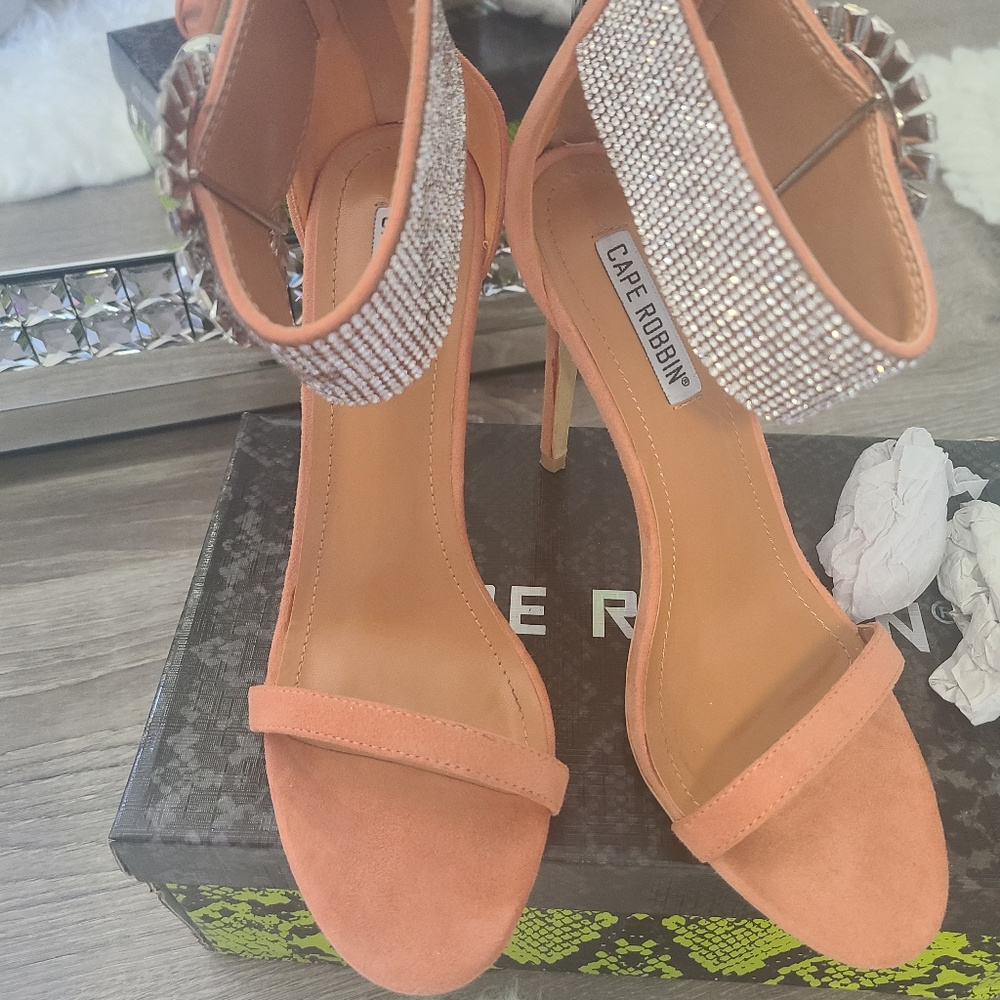 🪭👠🛍✨️Cape Robbin Edmond Heels Brand new 7.5 - Picture 14 of 15